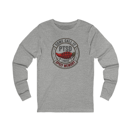 K-Factor Supply Co Spicy Memory Mk 2 (Long Sleeve) T-Shirt S / Athletic Heather