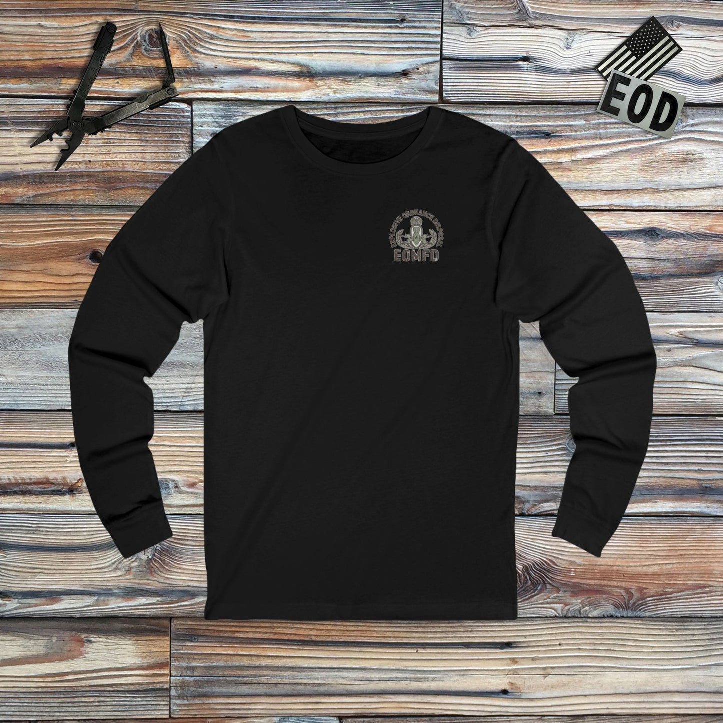 K-Factor Supply Co The Technician Tarot (Long Sleeve - Back Print) T-Shirt