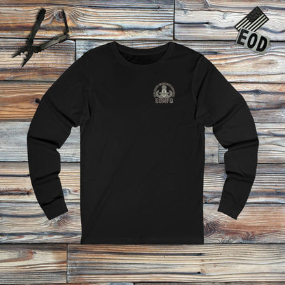 K-Factor Supply Co The Technician Tarot (Long Sleeve - Back Print) T-Shirt