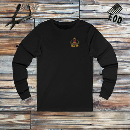 K-Factor Supply Co USMC BBP Icon (Long Sleeve - Back Print) T-Shirt