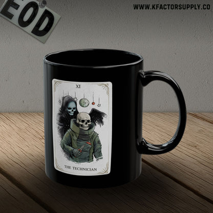 K-Factor Supply Co The Technician Tarot Coffee Mug 11oz