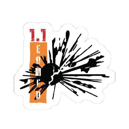 K-Factor Supply Co 1.1 Mass Det Mk 2 Sticker 4" × 4"