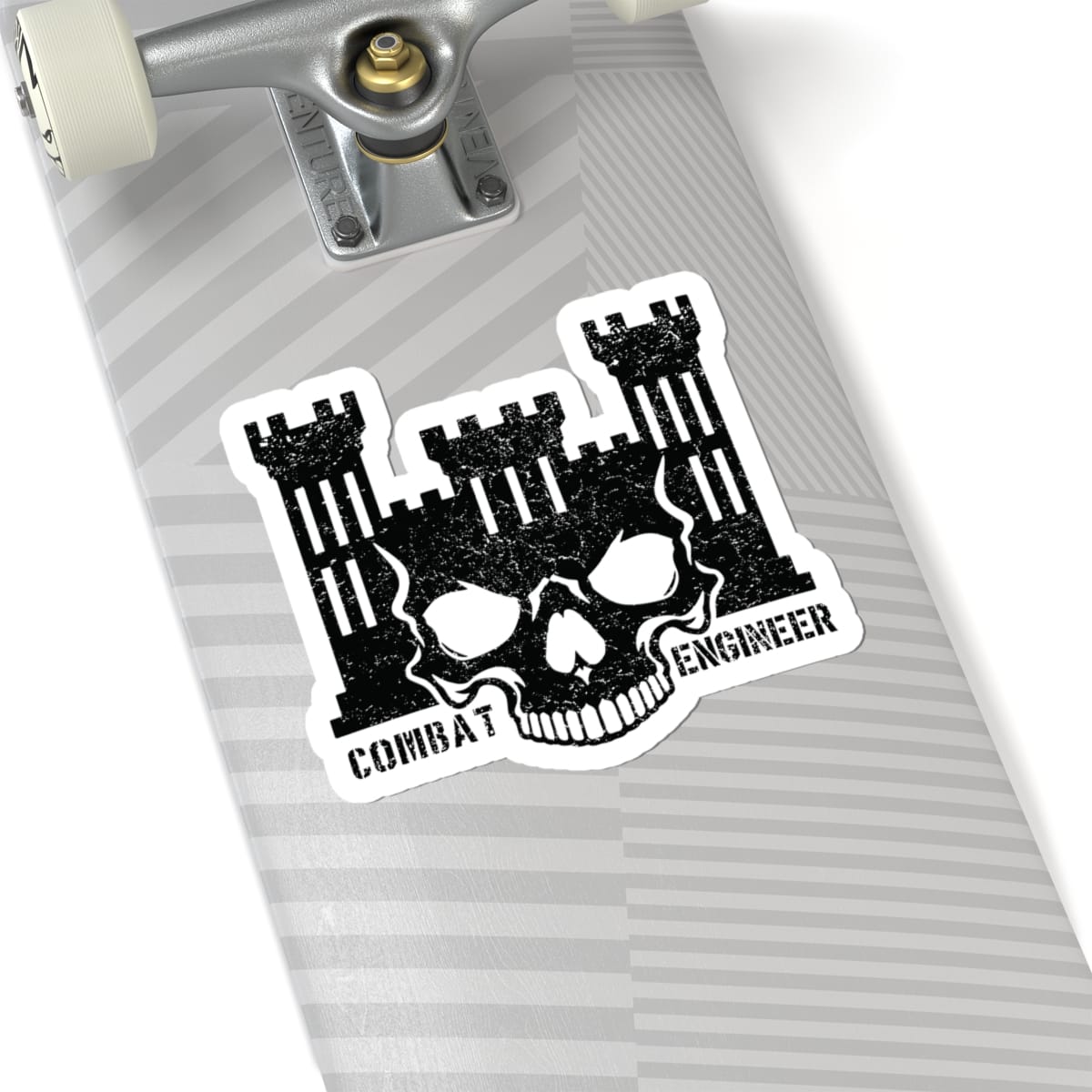 K-Factor Supply Co 12B Skull Castle Sticker