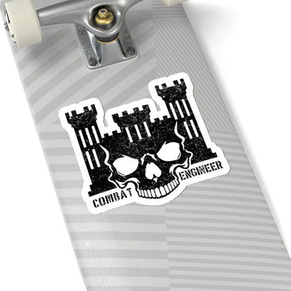K-Factor Supply Co 12B Skull Castle Sticker