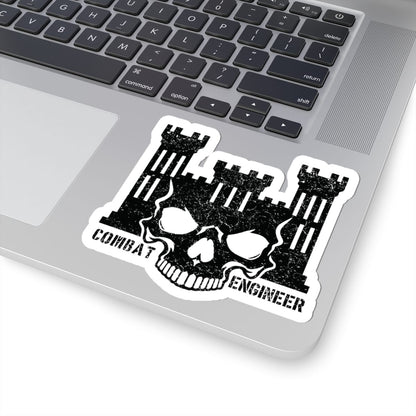 K-Factor Supply Co 12B Skull Castle Sticker