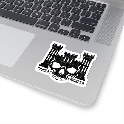 K-Factor Supply Co 12B Skull Castle Sticker