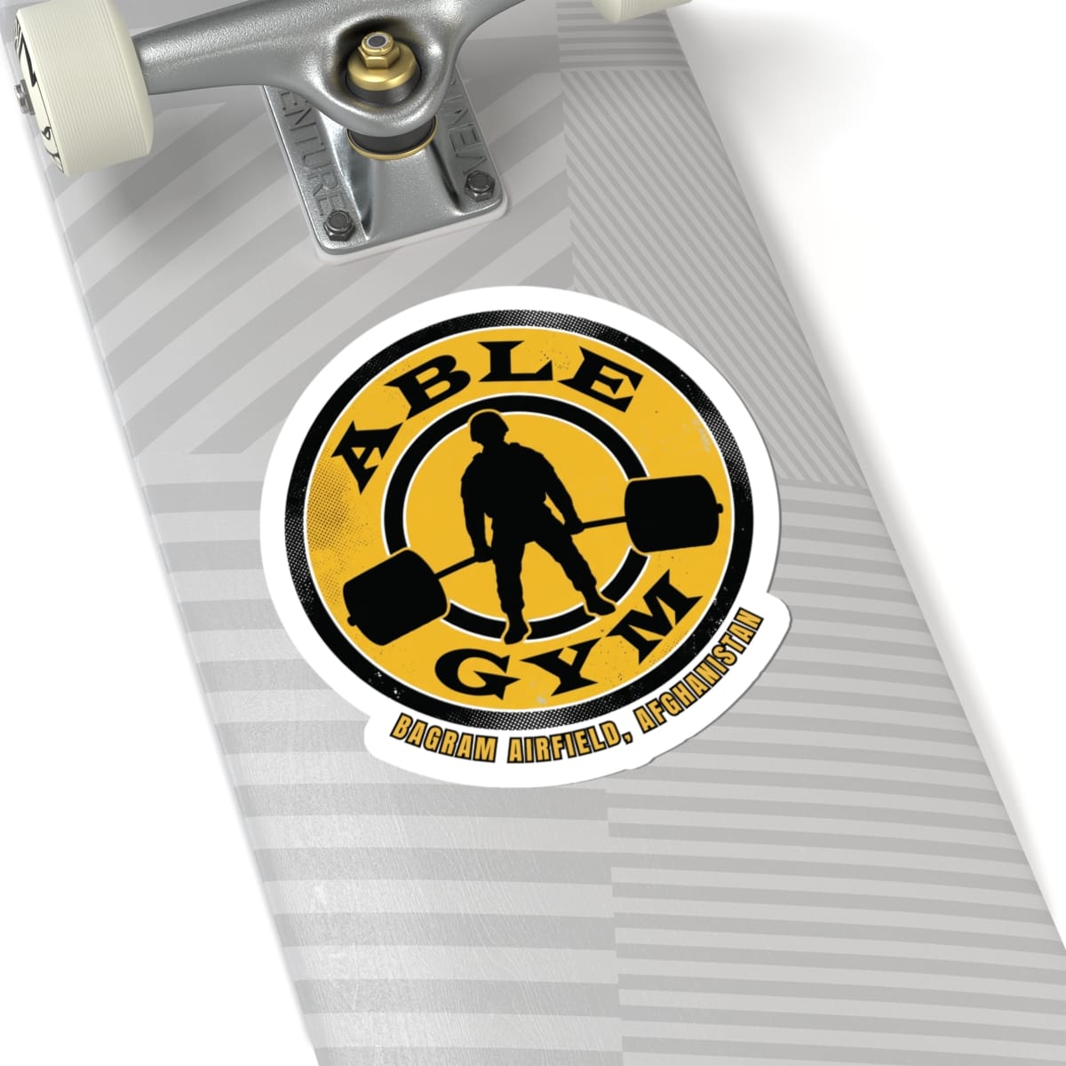 K-Factor Supply Co Able Gym Sticker