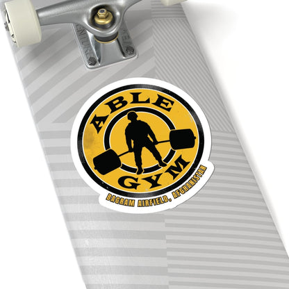 K-Factor Supply Co Able Gym Sticker