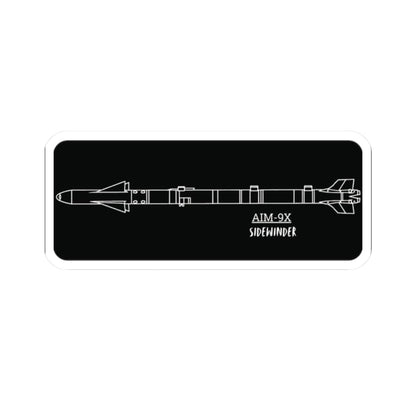 K-Factor Supply Co AIM-9X Technical Sticker 2" × 2"