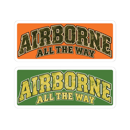 K-Factor Supply Co Airborne ATW (2-Pack) Sticker 3" × 3"