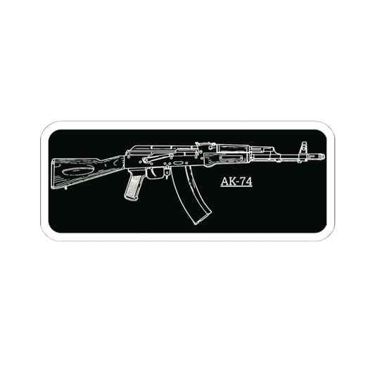 K-Factor Supply Co AK-74 Technical Sticker 6" × 6"
