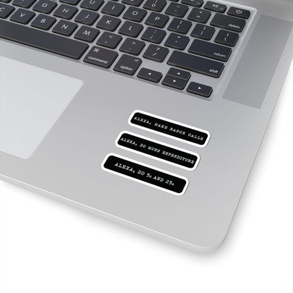 K-Factor Supply Co Alexa Mk 2 Sticker (3-Pack)