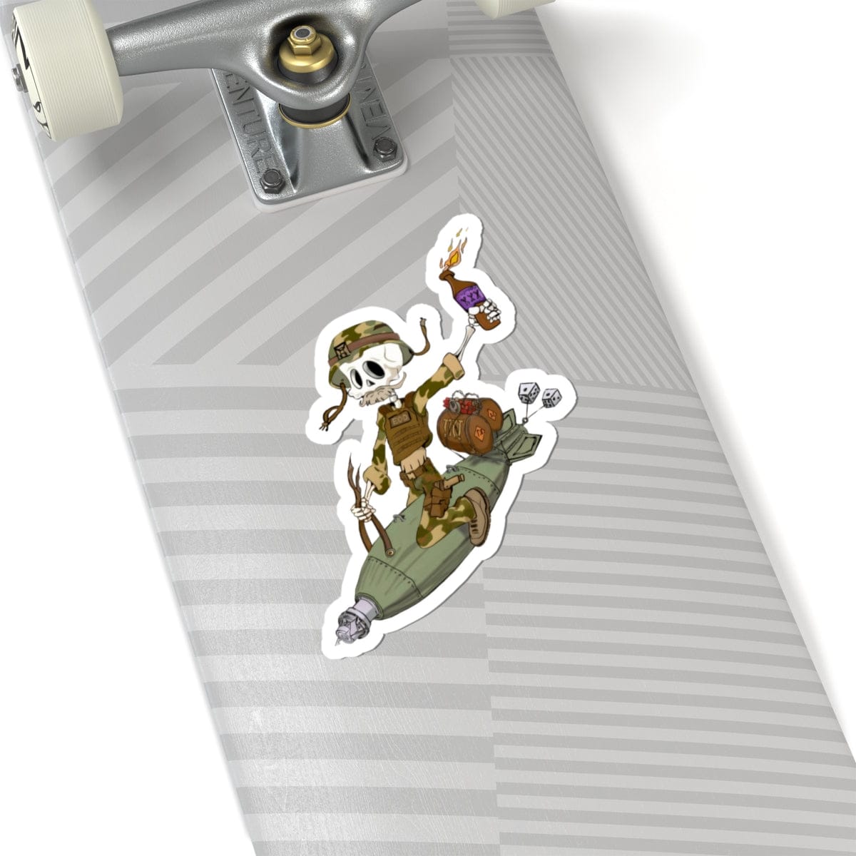 K-Factor Supply Co All the Way Down Sticker