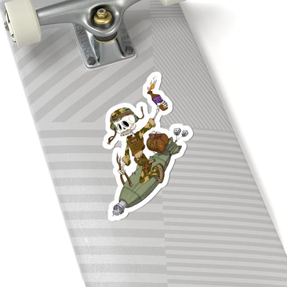 K-Factor Supply Co All the Way Down Sticker