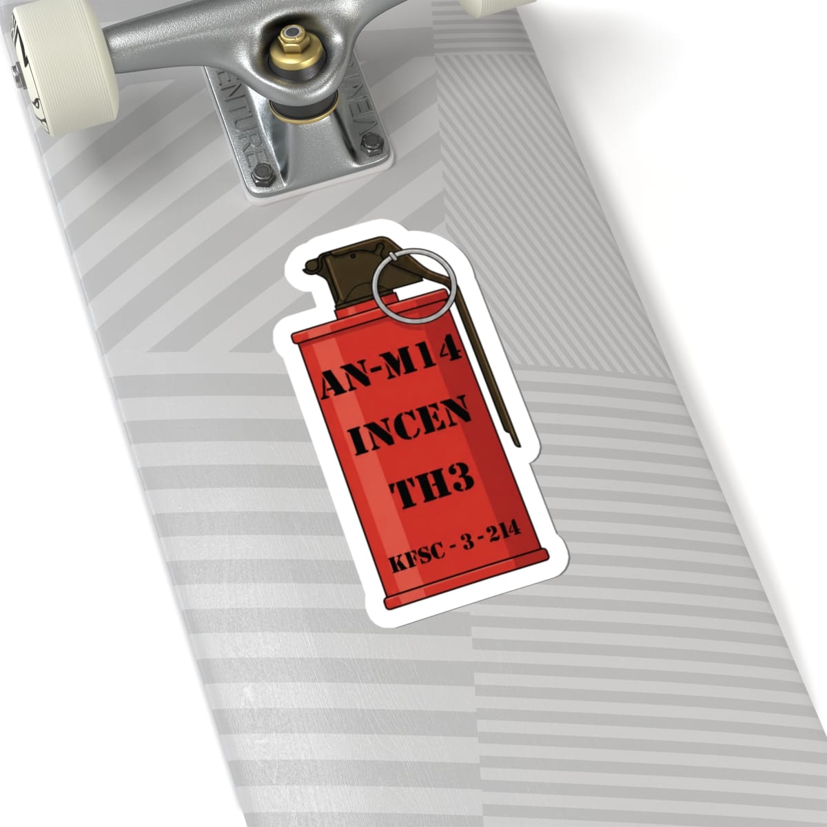 K-Factor Supply Co AN-M14 Thermite Grenade Sticker