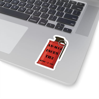 K-Factor Supply Co AN-M14 Thermite Grenade Sticker