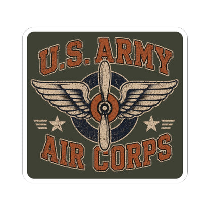 K-Factor Supply Co Army Air Corps Sticker 4" × 4"