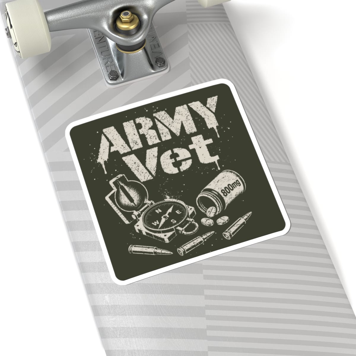K-Factor Supply Co Army Vet Mk 2 Sticker