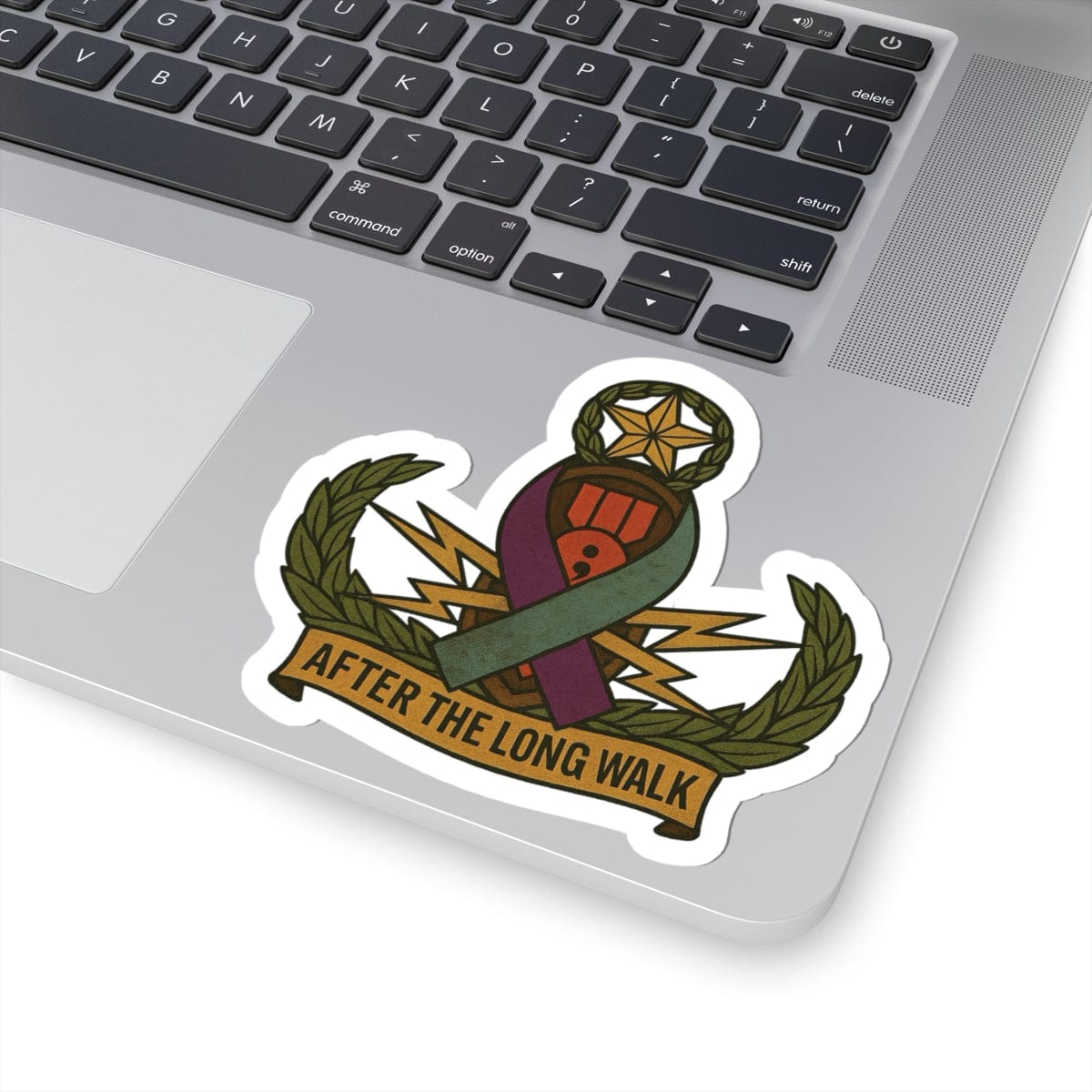 K-Factor Supply Co ATLW Semi-Colon Crab Sticker