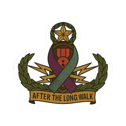 K-Factor Supply Co ATLW Semi-Colon Crab Sticker 2" × 2"