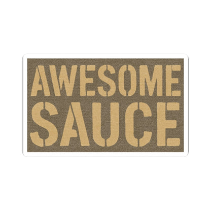 K-Factor Supply Co Awesome Sauce Sticker 2" × 2"