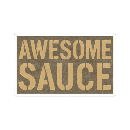 K-Factor Supply Co Awesome Sauce Sticker 4" × 4"