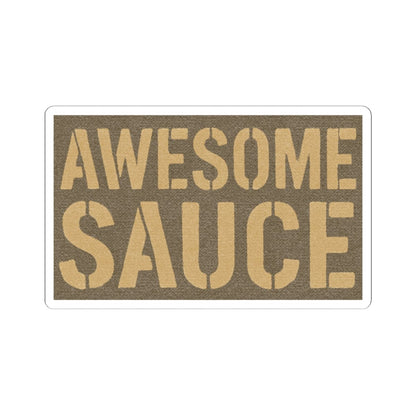K-Factor Supply Co Awesome Sauce Sticker 6" × 6"
