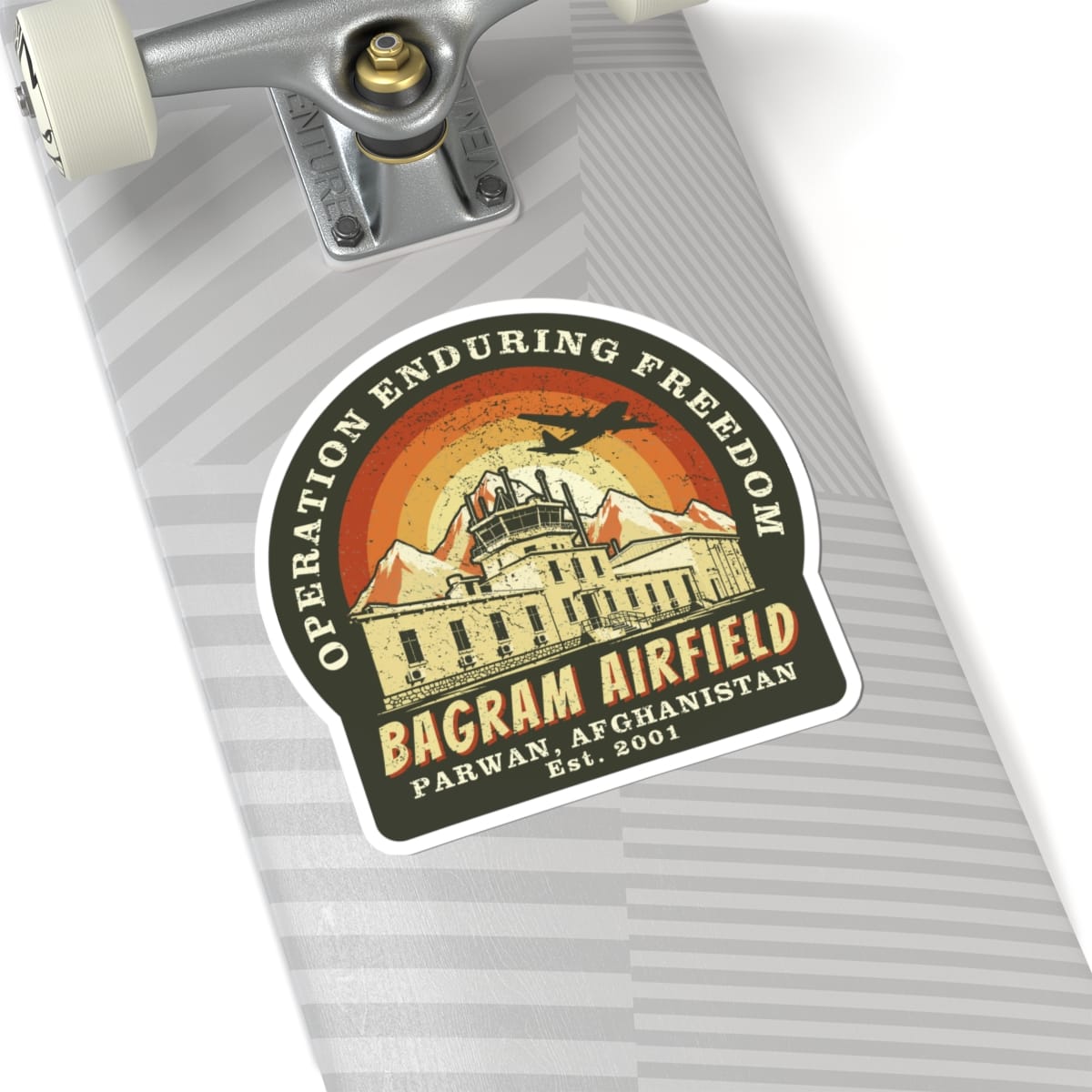 K-Factor Supply Co Bagram Airfield BCS Sticker