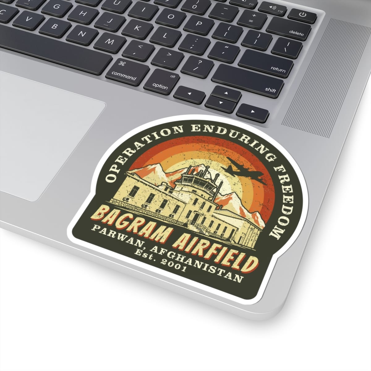 K-Factor Supply Co Bagram Airfield BCS Sticker