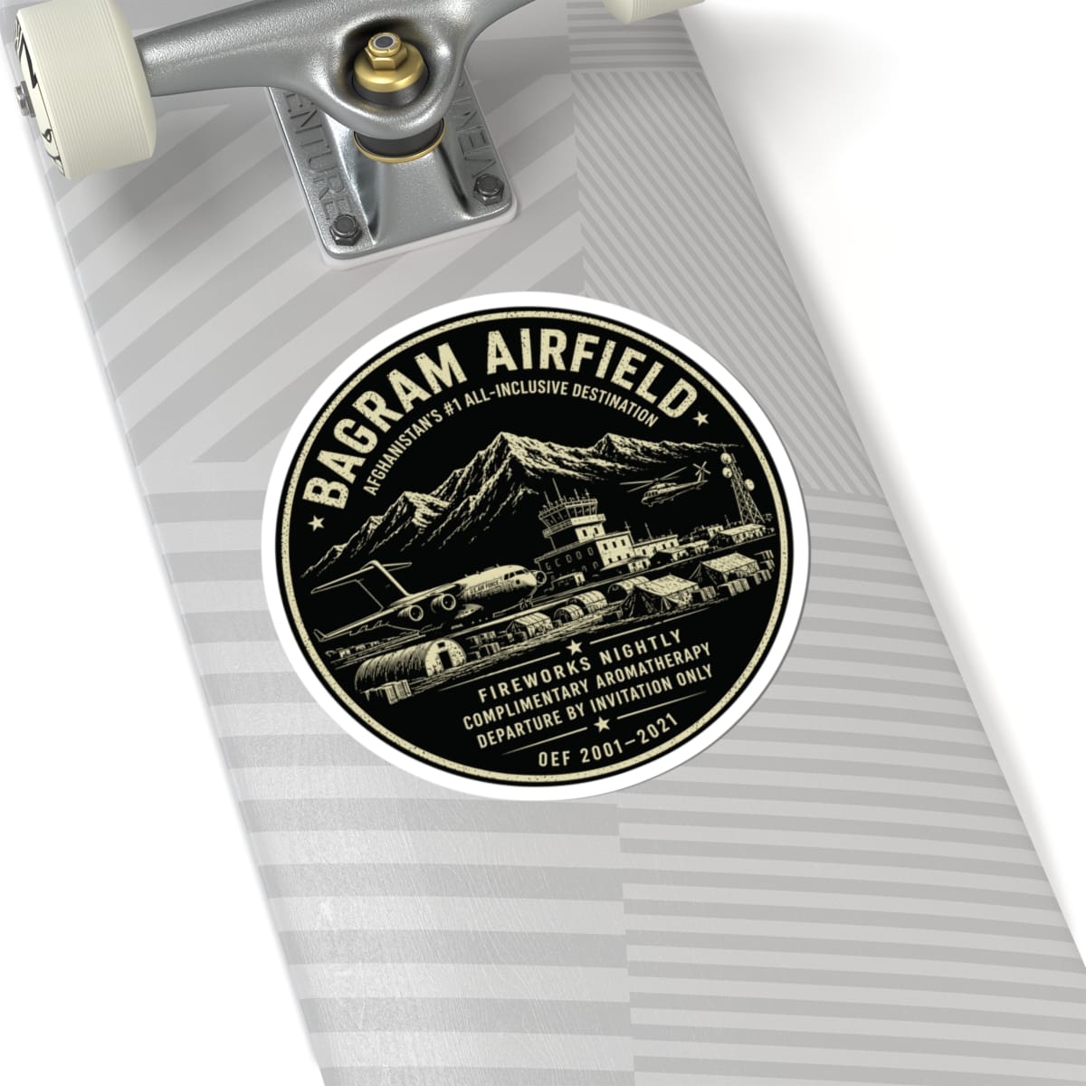 K-Factor Supply Co Bagram All-Inclusive Sticker