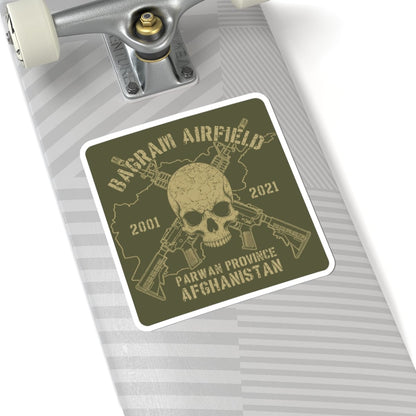 K-Factor Supply Co Bagram - Skull & Carbines Sticker