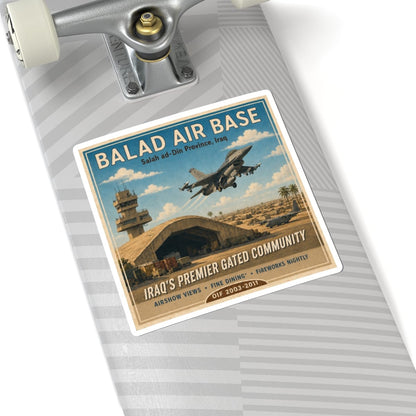 K-Factor Supply Co Balad AB Travel Sticker