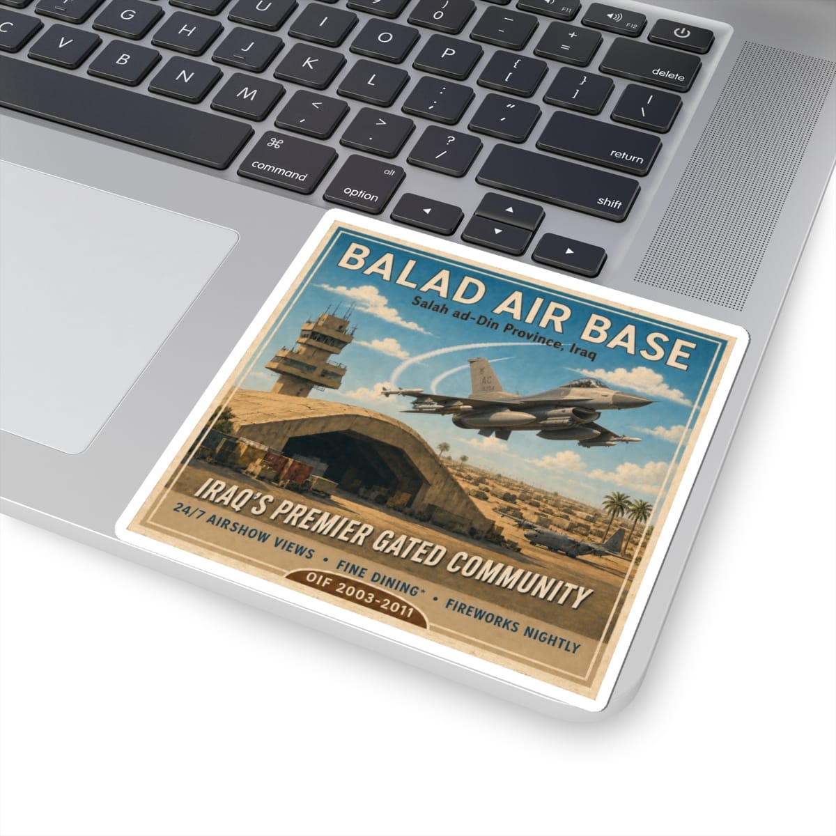 K-Factor Supply Co Balad AB Travel Sticker