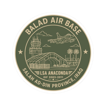 K-Factor Supply Co Balad Icon Mk 2 Sticker 2" × 2" / White