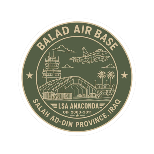 K-Factor Supply Co Balad Icon Mk 2 Sticker 2" × 2" / White