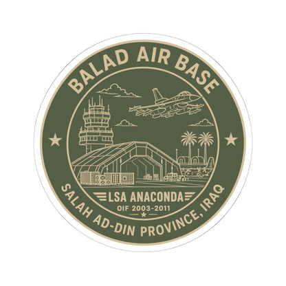 K-Factor Supply Co Balad Icon Mk 2 Sticker 6" × 6" / White