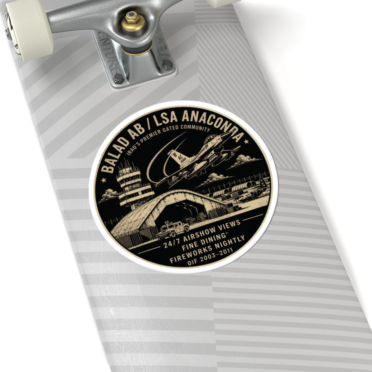 K-Factor Supply Co Balad LSAA Gated Community Sticker
