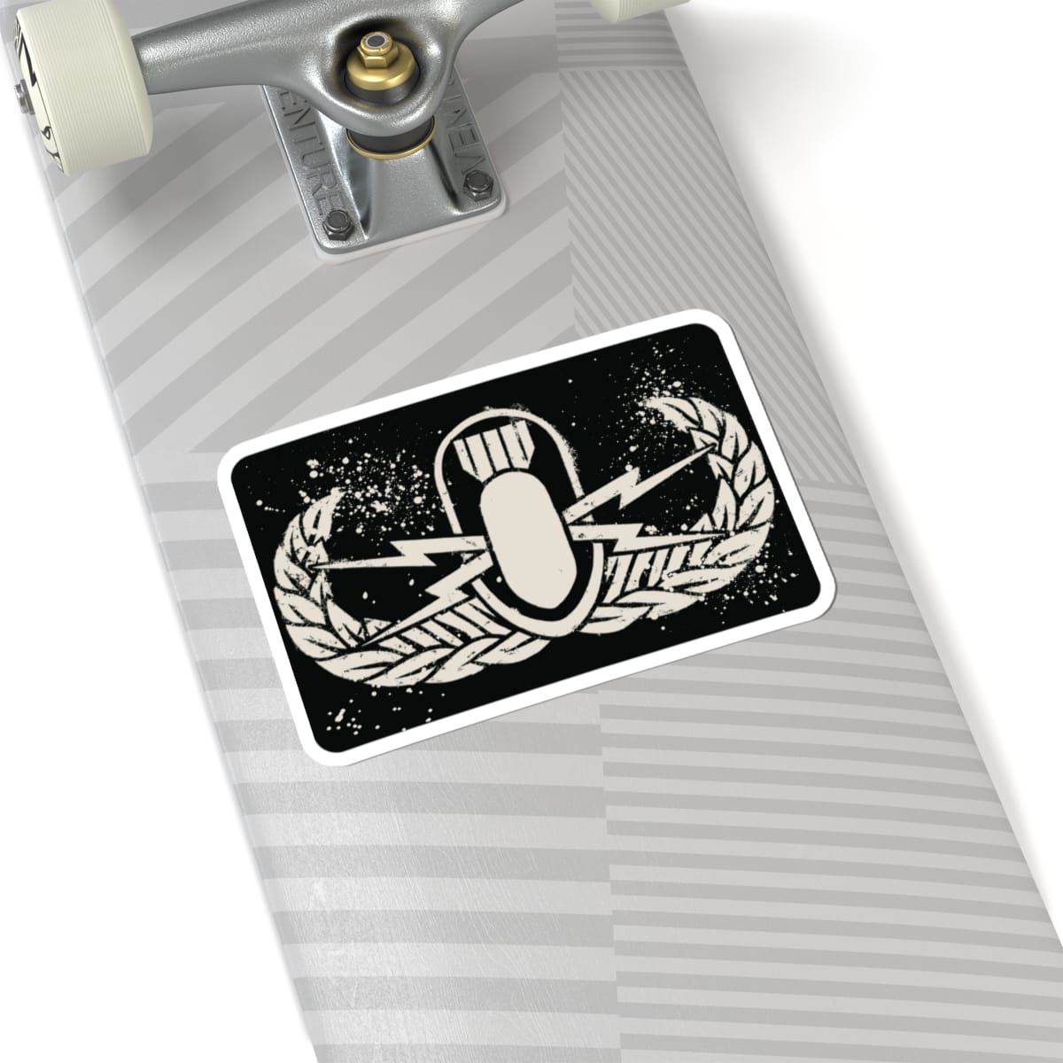 K-Factor Supply Co Basic Crab Stencil Sticker