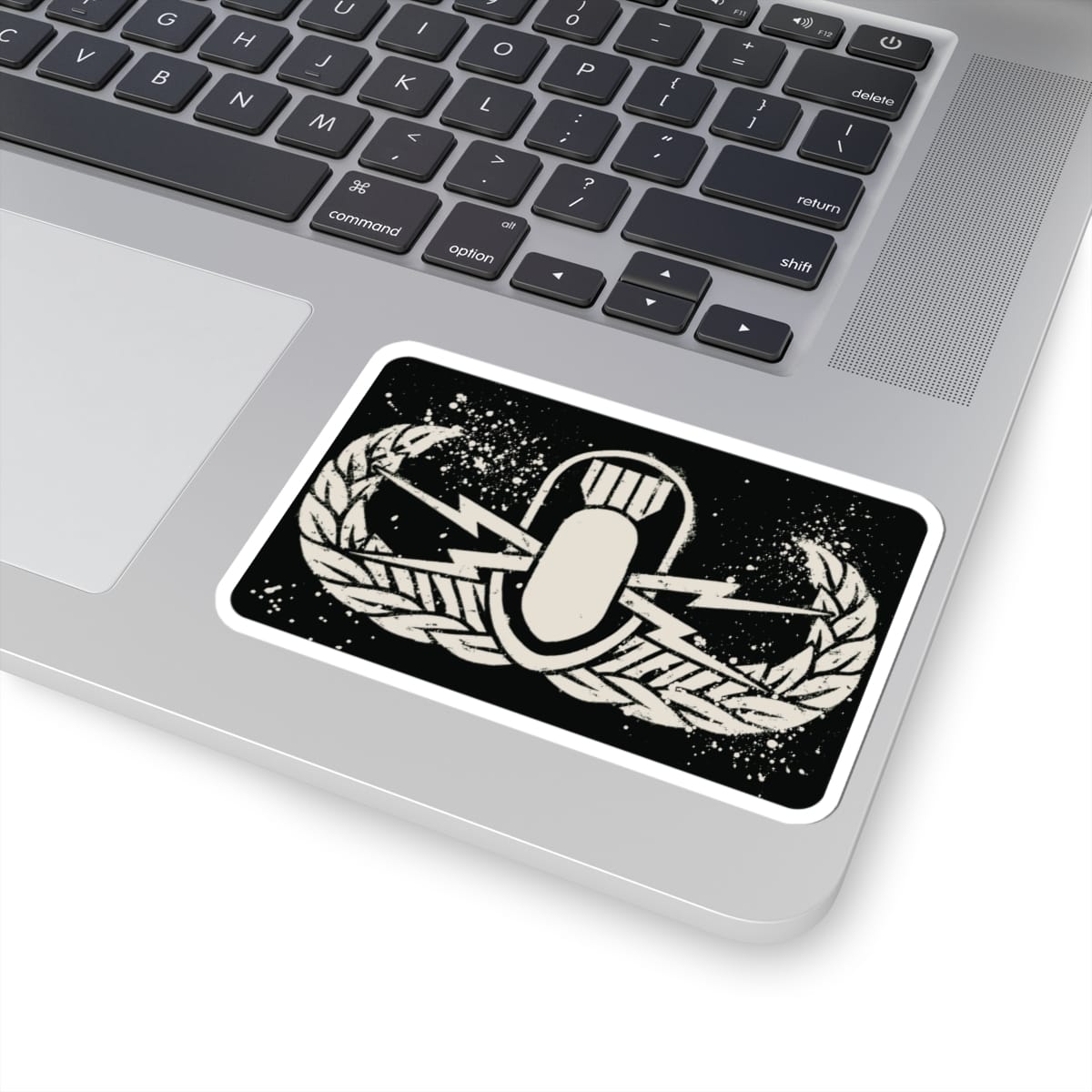 K-Factor Supply Co Basic Crab Stencil Sticker