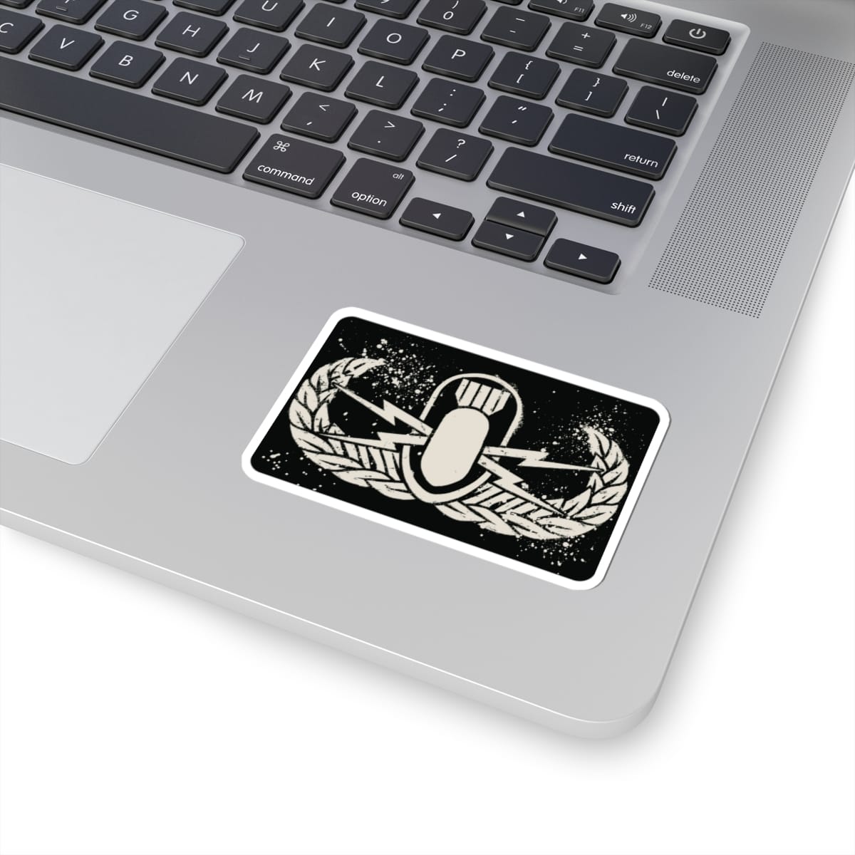 K-Factor Supply Co Basic Crab Stencil Sticker