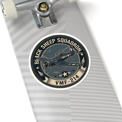 K-Factor Supply Co Black Sheep Squadron Sticker