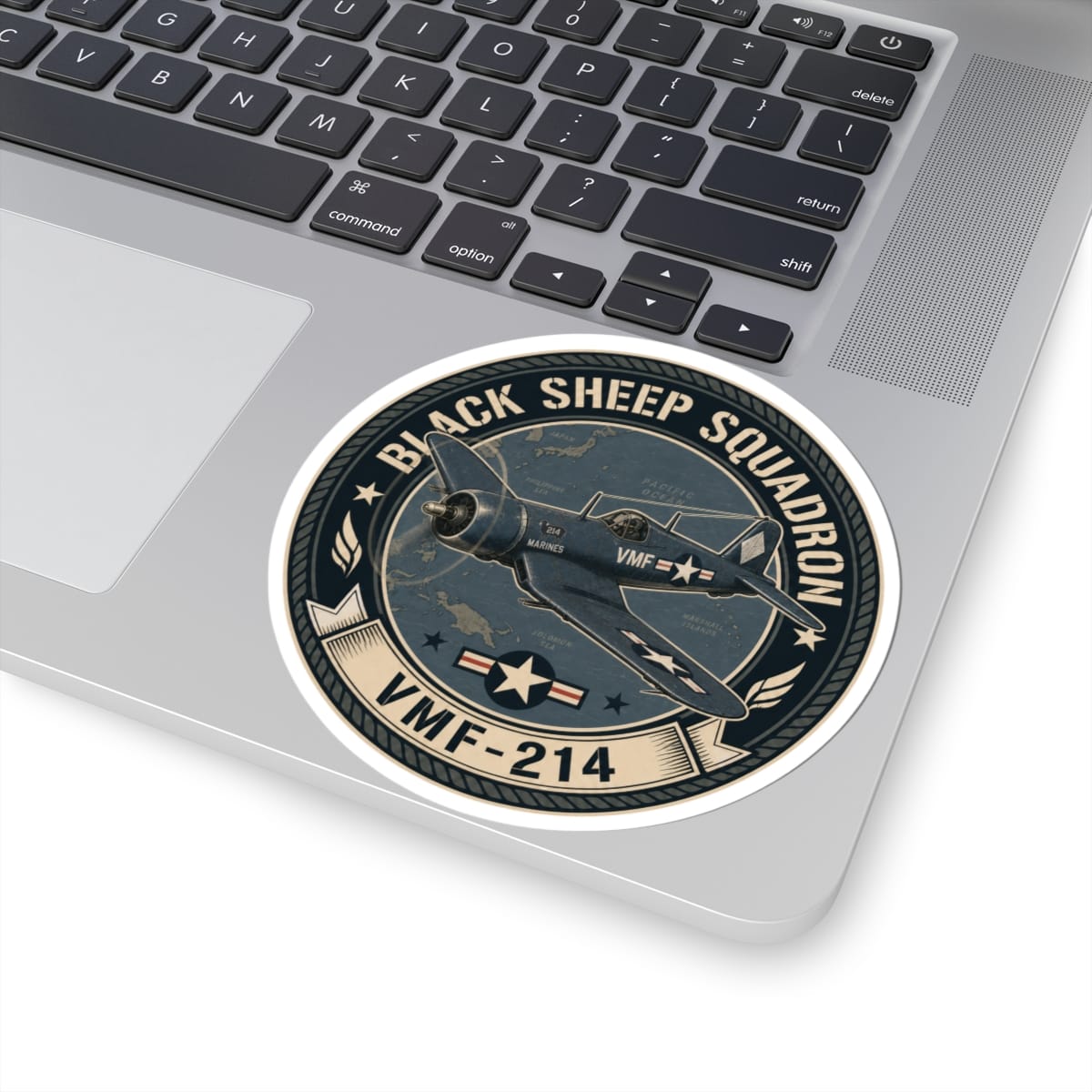 K-Factor Supply Co Black Sheep Squadron Sticker