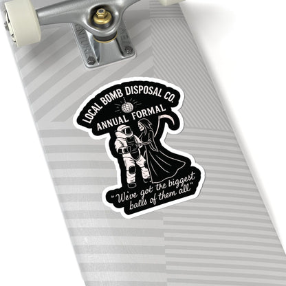 K-Factor Supply Co Bomb Disposal Formal Sticker