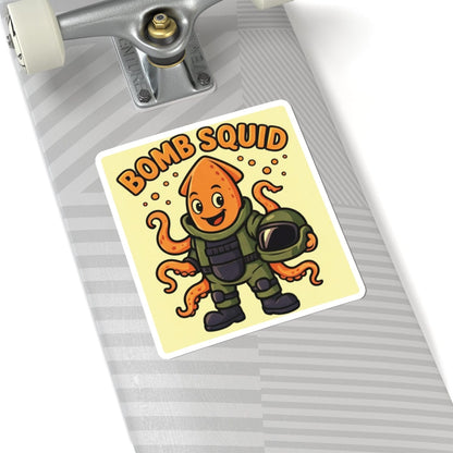 K-Factor Supply Co Bomb Squid Sticker