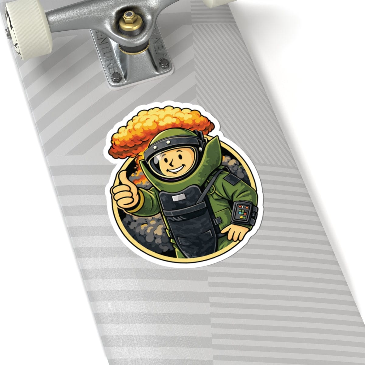 K-Factor Supply Co Bomb Suit Boy Sticker