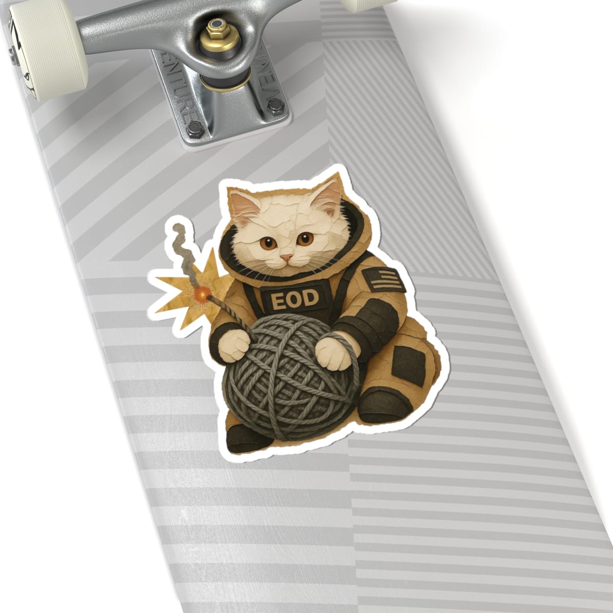 K-Factor Supply Co Bomb Suit Kitten - Angora Sticker