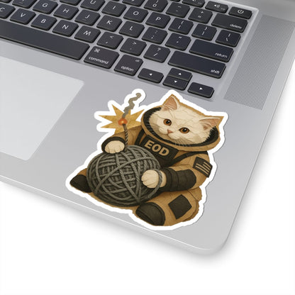 K-Factor Supply Co Bomb Suit Kitten - Angora Sticker
