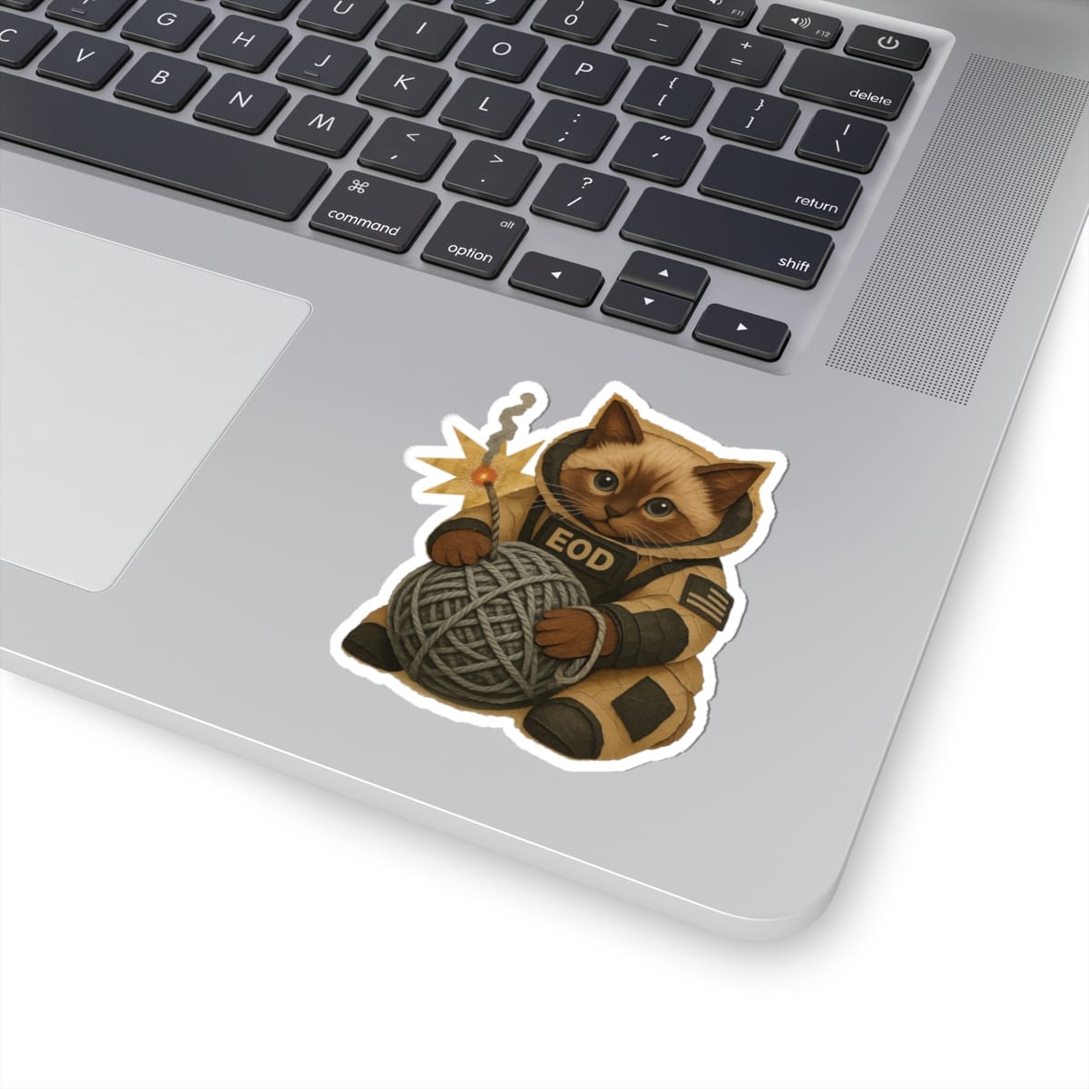 K-Factor Supply Co Bomb Suit Kitten - Siamese Sticker
