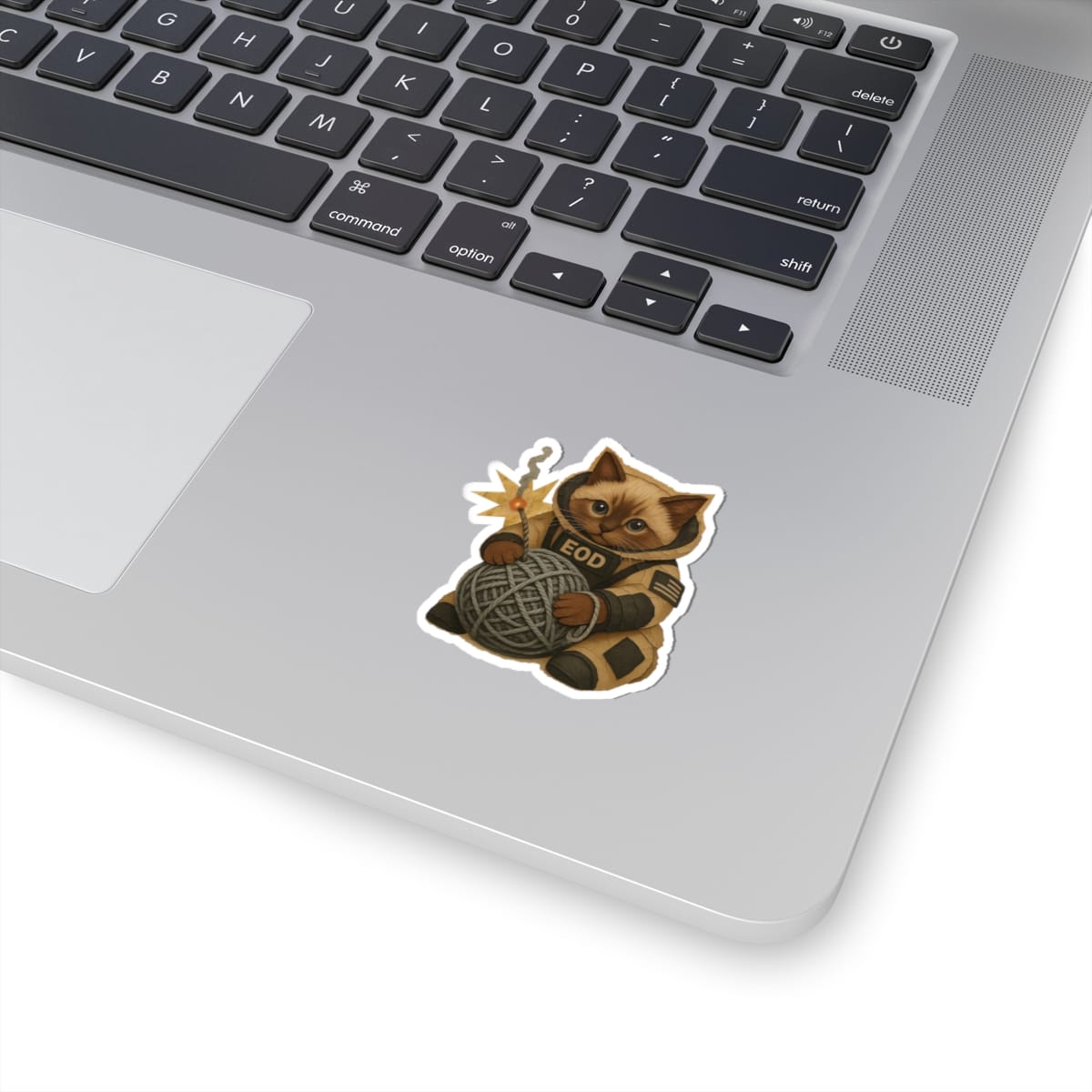 K-Factor Supply Co Bomb Suit Kitten - Siamese Sticker