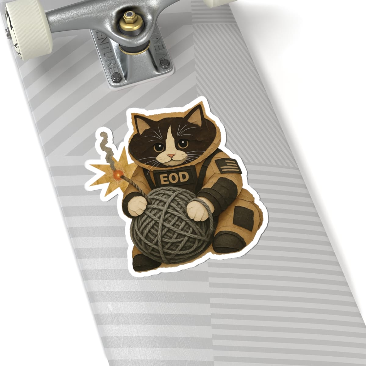 K-Factor Supply Co Bomb Suit Kitten - Tuxedo Sticker